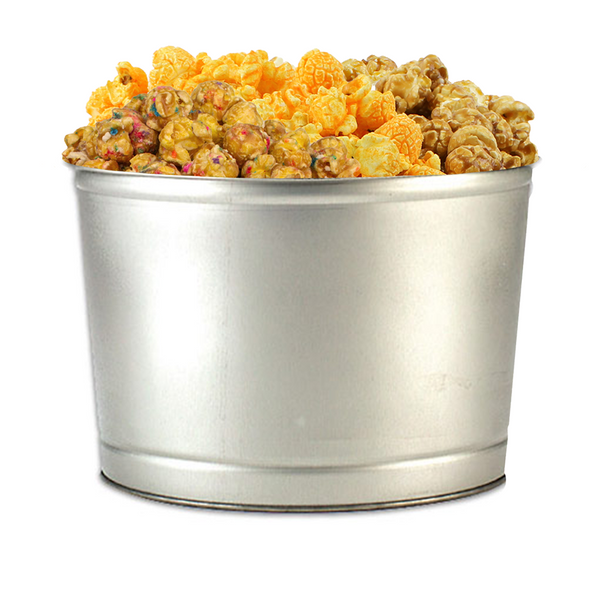 Popcorn Tin — 2 Gallon Tins & 5 Quart Bucket – Schlaegel's Popcorn