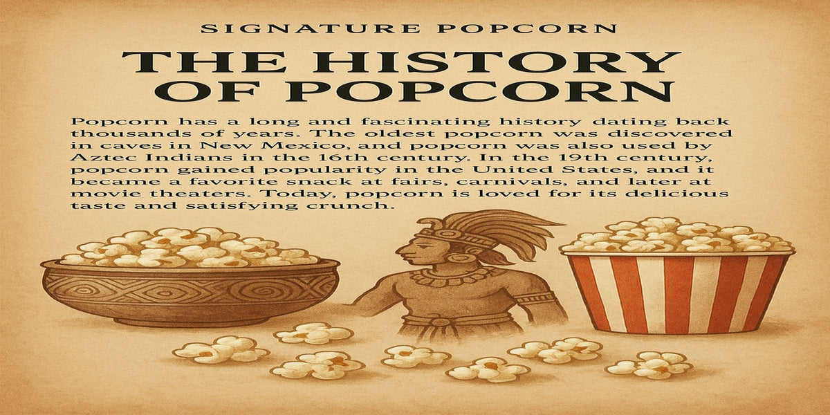A Brief History of Popcorn: From The Start To Present Day – Signature ...