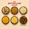 The bestselling popcorn bundle flavors in bowls