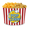 Freshly Popped 2 gallon holiday popcorn tin
