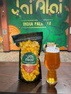 Large Gourmet Jai Alai Cheddar Ale Popcorn Bag