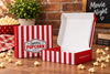 3 pack of large popcorn bags in a Signature Popcorn branded gift mailer