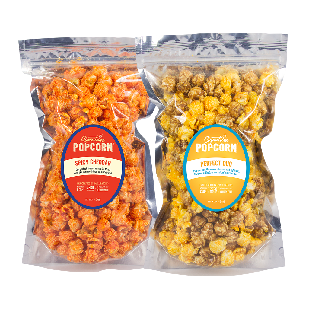 Custom Plastic Popcorn Bags, Kettle Corn Bags | Checker Bag